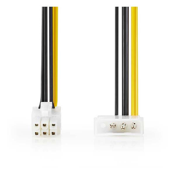 Nedis Molex naar PCI Express kabel | Nedis | 0.15 meter CCGP74060VA015 N010504100 - 3