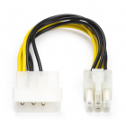 Molex naar PCI Express kabel | Nedis | 0,15 meter