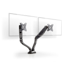 Nedis Monitorbeugel draai- en kantelbaar - Nedis (10 tot 32 inch, 6 kg, 2 schermen) MMNTDO100BK N101501100 Nedis Monitorbeugel draai- en kantelbaar - Nedis (10 tot 32 inch, 6 kg, 2 schermen) MMNTDO100BK N101501100