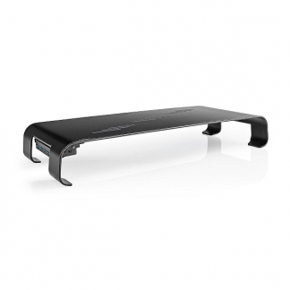 Nedis Monitorstandaard | Nedis | 1 x 52 x 6.5 cm (Ergonomisch, USB 3.0 hub, Max. 18 kg) ERGOMFSU3400BK K101501112 - 1