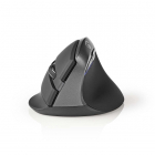 Nedis Muis - Nedis (Ergonomisch, Mini, 1600 dpi, Handpalmsteun, Draadloos) ERGOMSMWS100BK K101502013 Nedis Muis - Nedis (Ergonomisch, Mini, 1600 dpi, Handpalmsteun, Draadloos) ERGOMSMWS100BK K101502013