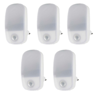 Nachtlampje | Nedis | 5 stuks (Bewegingssensor, 30s, 11lm)