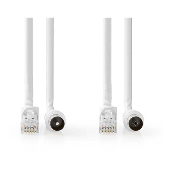 Nedis Netwerk en coax kabel | Nedis | Met Connectoren | 1.5 m (Cat6, Wit) CSGL4500WT15 CSGP4500WT15 K101302013 - 4