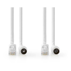 Nedis Netwerk en coax kabel | Nedis | Met Connectoren | 1.5 m (Cat6, Wit) CSGL4500WT15 CSGP4500WT15 K101302013 - 4