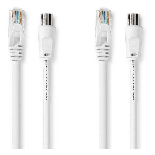 Nedis Netwerk en coax kabel | Nedis | Met Connectoren | 1.5 m (Cat6, Wit) CSGL4500WT15 CSGP4500WT15 K101302013 - 2
