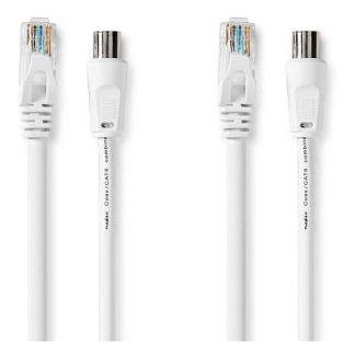Nedis Netwerk en coax kabel | Nedis | Met Connectoren | 1.5 m (Cat6, Wit) CSGL4500WT15 CSGP4500WT15 K101302013 - 2