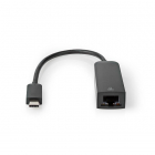 Nedis Netwerkadapter USB C naar RJ45 | Nedis (USB 3.0, Max. 1 Gbit/s, Zwart) CCGP64952BK02 K010214211 Nedis Netwerkadapter USB C naar RJ45 | Nedis (USB 3.0, Max. 1 Gbit/s, Zwart) CCGP64952BK02 K010214211