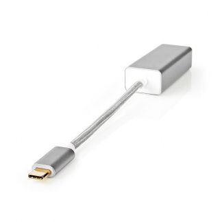 Nedis Netwerkadapter USB C naar RJ45 | Nedis (USB 3.0, Max. 1 Gbps, Zwart) CCTB64950AL02 K010214232 - 1