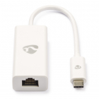 Nedis Netwerkadapter USB C naar RJ45 - Nedis (USB 3.0, Max. 1 Gbit/s, Wit) CCGP64950WT02 N010214201 Nedis Netwerkadapter USB C naar RJ45 - Nedis (USB 3.0, Max. 1 Gbit/s, Wit) CCGP64950WT02 N010214201