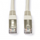 Nedis Netwerkkabel | Cat5e F/UTP | 1 meter CCGT85110GY10 N010601711 - 1