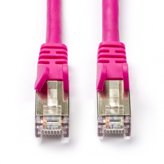 Nedis Netwerkkabel | Cat5e SF/UTP | 0.25 meter (Roze) CCGP85121PK025 N010603685 - 