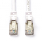 Nedis Netwerkkabel | Cat5e SF/UTP | 0.25 meter (Wit) CCGP85121WT025 N010603605