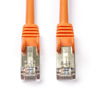 Nedis Netwerkkabel | Cat5e SF/UTP | 0.5 meter (Oranje) CCGP85121OG05 N010603702 - 