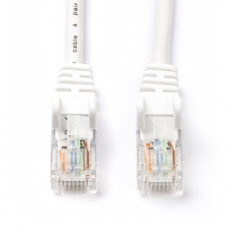 Nedis Netwerkkabel | Cat5e U/UTP | 10 meter (100% koper, Wit) CCGP85100WT100 N010600078 - 1