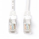Nedis Netwerkkabel | Cat5e U/UTP | 10 meter (100% koper, Wit) CCGP85100WT100 N010600078