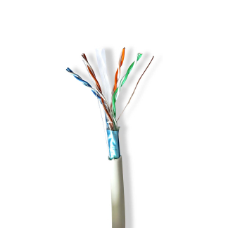 Nedis Netwerkkabel | Cat6 F/UTP | 305 meter (Soepele kern, 100% koper) CCBG8526GY305 K010607527 - 1