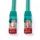Netwerkkabel | Cat6 S/FTP | 0.25 meter (100% koper, LSZH, Groen)
