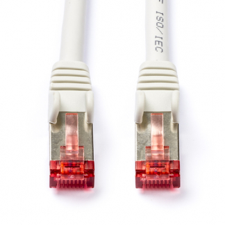 Nedis Netwerkkabel | Cat6 S/FTP | 0.5 meter (100% koper, LSZH, Grijs) CCGL85221GY05 CCGP85221GY05 N010608602 - 1