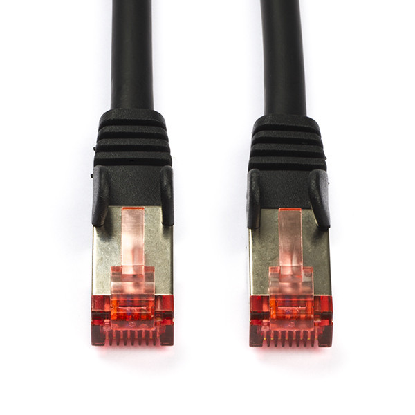 Nedis Netwerkkabel | Cat6 S/FTP | 0.5 meter (100% koper, LSZH, Zwart) CCGL85221BK05 CCGP85221BK05 N010608619 - 1