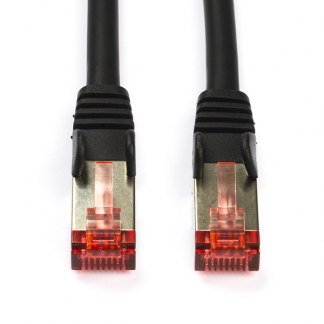 Nedis Netwerkkabel | Cat6 S/FTP | 0.5 meter (100% koper, LSZH, Zwart) CCGL85221BK05 CCGP85221BK05 N010608619 - 1