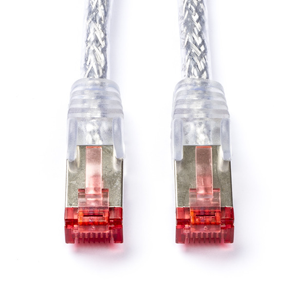 Nedis Netwerkkabel | Cat6 S/FTP | 10 meter (100% koper, LSZH, Transparant) CCGP85221TP100 N010608796 - 1