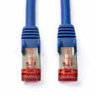 Netwerkkabel | Cat6 S/FTP | 1 meter (100% koper, LSZH, Blauw)