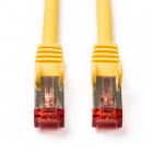Netwerkkabel | Cat6 S/FTP | 2 meter (100% koper, LSZH, Geel)
