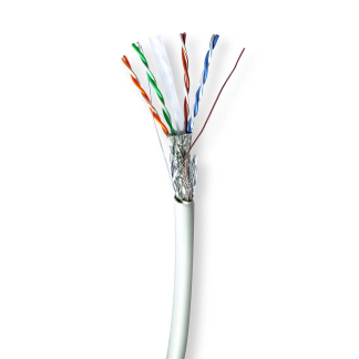 Nedis Netwerkkabel | Cat6 S/FTP | 305 meter (Stugge kern, 100% koper) CCBG8528GY305S K010607534 - 1