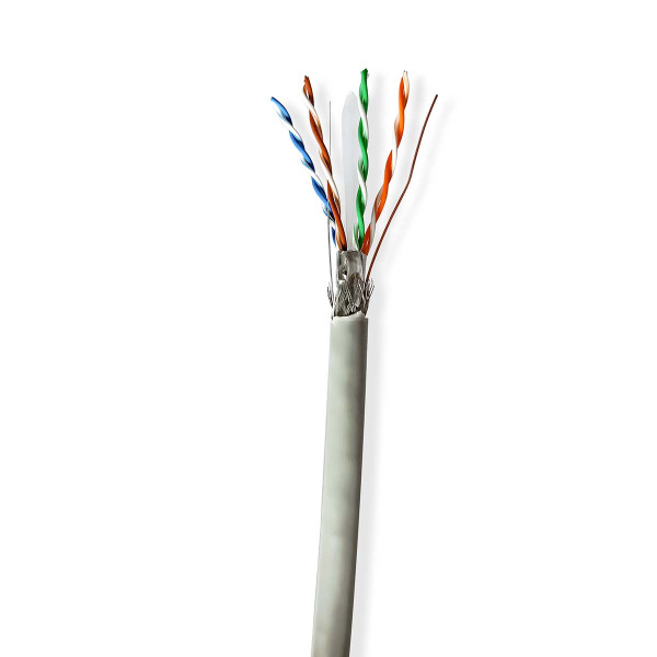 Nedis Netwerkkabel | Cat6 S/FTP | 305 meter (Stugge kern) CCBG8524GY305S K010607523 - 1