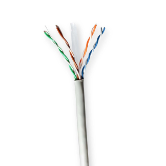 Nedis Netwerkkabel | Cat6 U/UTP | 100 meter (Stugge kern) CCBG8520GY100S K010607512 - 