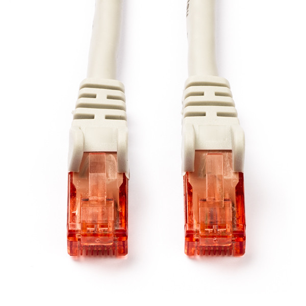 Nedis Netwerkkabel |  Cat6 U/UTP | 1 meter (100% koper, Grijs) CCGL85200GY10 CCGP85200GY10 N010605001 - 1