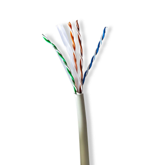 Nedis Netwerkkabel | Cat6 U/UTP | 305 meter (Soepele kern, 100% koper) CCBG8525GY305 K010607524 - 1