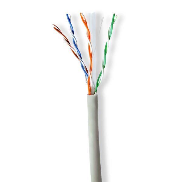 Nedis Netwerkkabel | Cat6 U/UTP | 305 meter (Soepele kern) CCBG8520GY305 K010607511 - 1