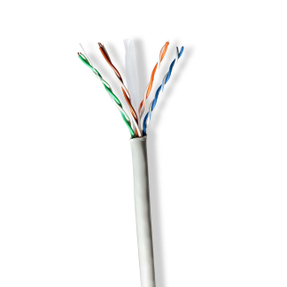 Nedis Netwerkkabel | Cat6 U/UTP | 305 meter (Stugge kern) CCBG8520GY305S K010607513 - 1