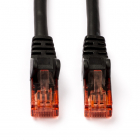 Netwerkkabel |  Cat6 U/UTP | 5 meter (100% koper, Zwart)