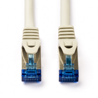 Nedis Netwerkkabel |  Cat6a SF/UTP | 0.5 meter (100% koper, LSZH, Grijs) CCGP85320GY05 N010610072 - 1