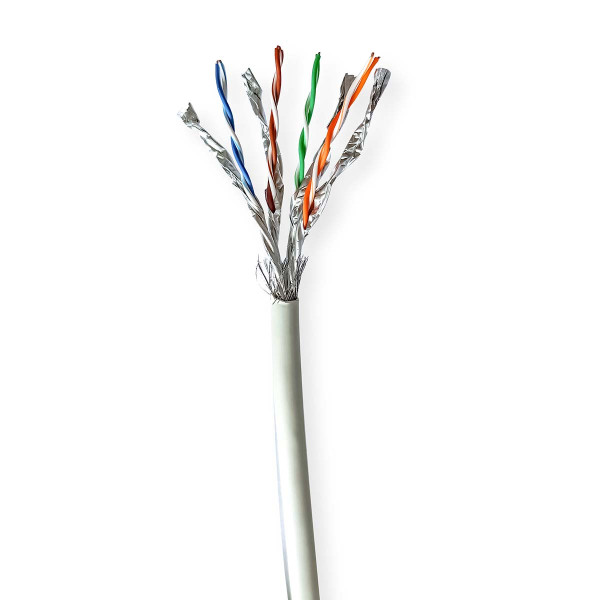 Nedis Netwerkkabel | Cat7 S/FTP | 100 meter (Stugge kern, 100% koper) CCBG8548GY100S K010607540 - 1