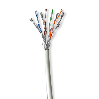Nedis Netwerkkabel | Cat7 S/FTP | 50 meter (Stugge kern, 100% koper) CCBG8548GY50S K010607539 - 1