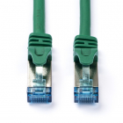 Netwerkkabel - Cat6a SF/UTP - 0.5 meter (100% koper, LSZH, Groen)
