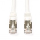 Nedis Netwerkkabel - Cat8 S/FTP - 0.15 meter (100% koper, LSZH, Wit) CCGP85520WT015 K010614244
