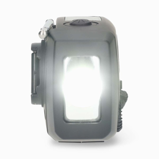 Nedis Noodradio | Nedis | AM | FM (Zaklamp, Opwindbaar, Zonnepaneel, USB) RDFMCR2000BK K010308011 - 5