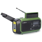 Nedis Noodradio | Nedis | DAB+ | FM (5W, Zaklamp, Zonnepaneel, USB A, USB C) RDDBCR2000GN K010308007 - 1