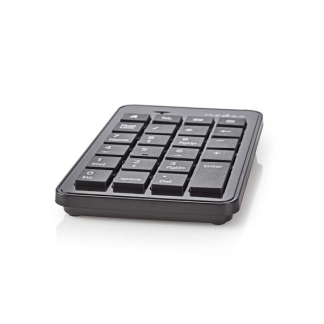 Nedis Numeriek toetsenbord | Nedis (USB, Numeriek, Multimediatoetsen, Zwart) KBNM100BK K101502029 - 2
