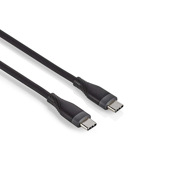 Nedis OnePlus oplaadkabel | USB C ↔ USB C 2.0 | 1.5 meter (Vertind koper, Power Delivery, 60W, Zwart) CCGB60820BK15 F010214337 - 1