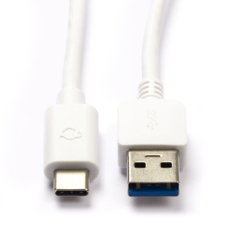 Nedis OnePlus oplaadkabel | USB C 3.0 | 1 meter (Vertind koper, Power Delivery, Wit) CCGW61600WT10 F010214321 - 
