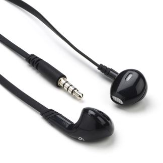 Nedis Oordopjes | Nedis | 1.2 meter (Mini jack, In Ear, Microfoon, Zwart) HPWD2021BK K170108331 - 