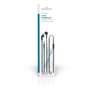 Nedis Oordopjes | Nedis | 1.2 meter (Mini jack, In Ear, Microfoon, Zwart) HPWD2021BK K170108331 - 5