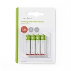 Nedis Oplaadbare AAA batterij - Nedis - 4 stuks (NiMH, 950 mAh, 1.2 V) BANM9HR034B N105005207