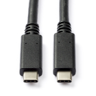 Nedis Oppo oplaadkabel | USB C ↔ USB C 3.0 | 1 meter (5 Gbps, Vertind koper, Power Delivery, 60 W) CCGB64700BK10 CCGL64700BK10 CCGP64700BK10 O010214001