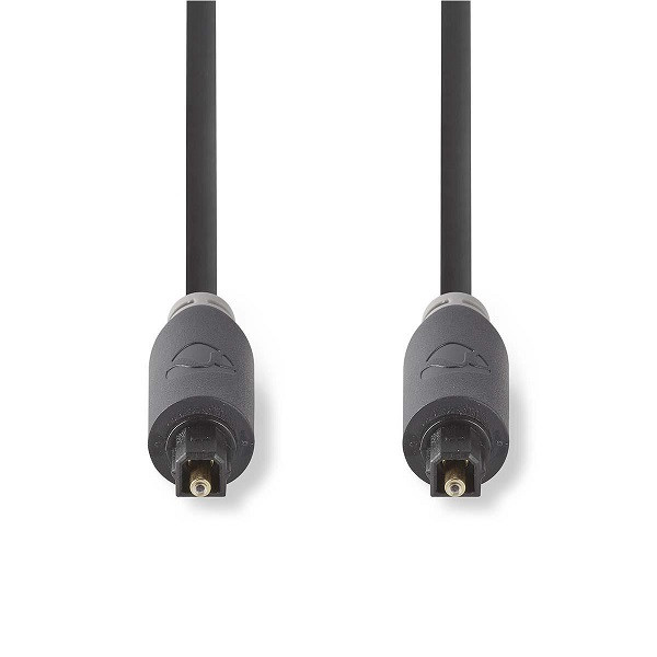 Nedis Optische kabel | M ↔ M | Toslink | Nedis | 1 meter (Trekontlasting) CABP25000AT10 CABW25000AT10 K010304030 - 1